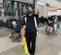 Gregoria Balik dari Inggris, Totebag Idul Fitri Jadi Sorotan